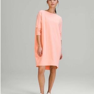 Lululemon Back In Action Long Sleeve Dress